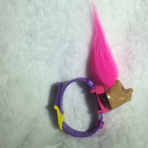Hot Pink “Troll Watch” w/ Lavender band - Picture 2 of 5